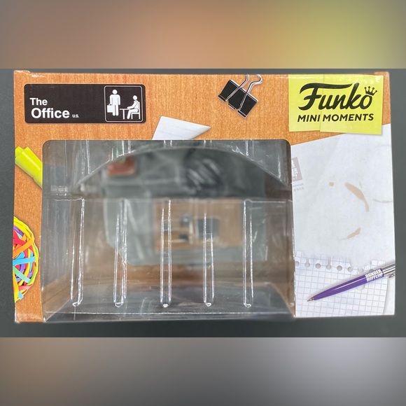 Brand New Funko The Office Jim CHASE Mini Moments Mini-Figure Diorama Playset - Picture 7 of 8